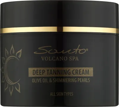 Крем для тела Santo Volcano Spa Deep Tanning с эффектом загара питательный 100 мл