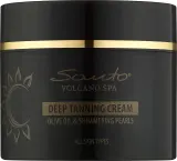 Крем для тела Santo Volcano Spa Deep Tanning с эффектом загара питательный 100 мл — фото 1