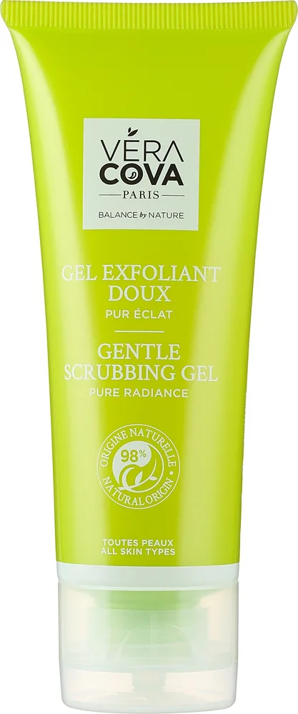 Отшелушивающий гель для лица Veracova Pure Radiance с бамбуковой пудрой и глицерином 80 мл