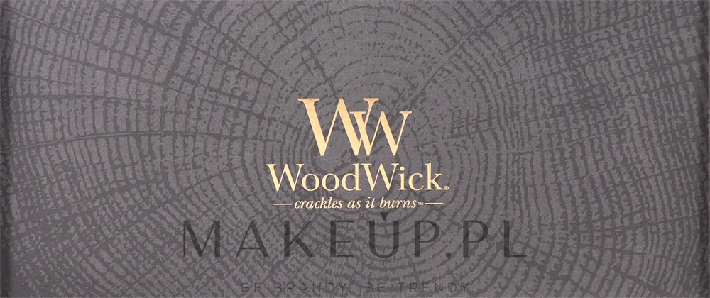 Набор ароматических свечей WoodWick Gift Deluxe с деревянным фитилем 3 шт