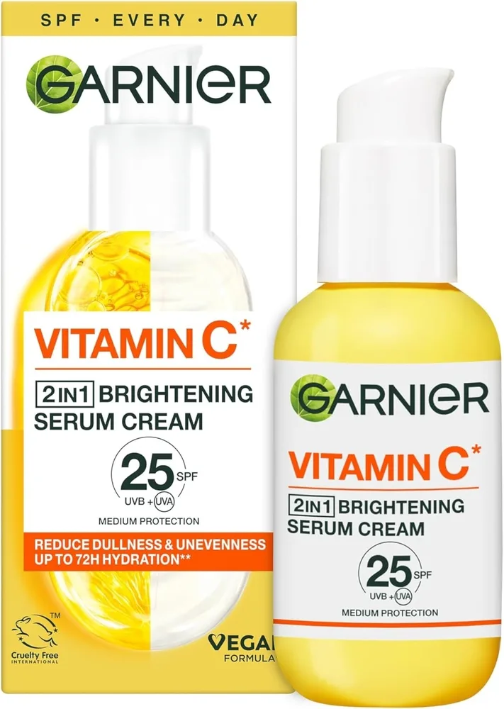 Крем-сыворотка для лица Garnier Skin Naturals Vitamin C с витамином C 50 мл