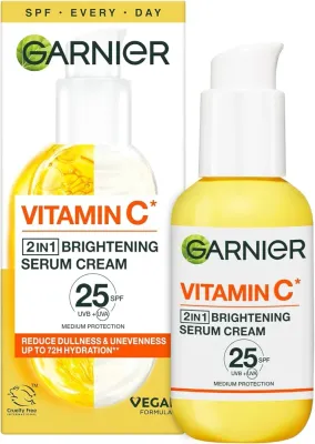 Крем-сыворотка для лица Garnier Skin Naturals Vitamin C с витамином C 50 мл