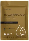 Фольгированная маска для лица с гиалуроновой кислотой и золотом BeautyPro Hyaluronic Acid Gold Foil Mask — фото 1