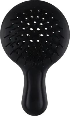 Мини-щётка для волос Janeke Superbrush Mini чёрно-синяя
