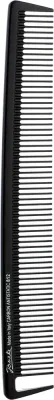 Карбоновая расчёска для волос Janeke 812 Carbon Comb Antistatic 22 см чёрная