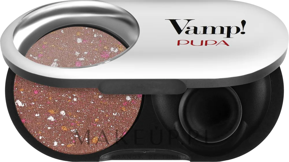 Тени для век Pupa Vamp! Eyeshadow мерцающие, оттенок Fancy Brown Gems