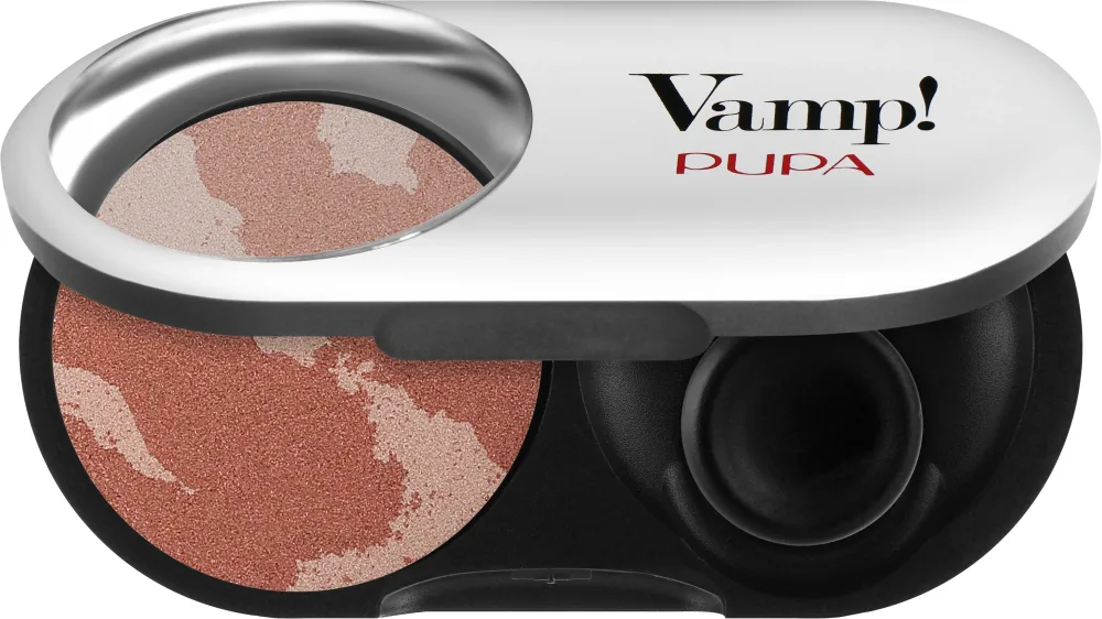 Тени для век Pupa Vamp! Eyeshadow мерцающие, оттенок Seductive Bronze Fusion