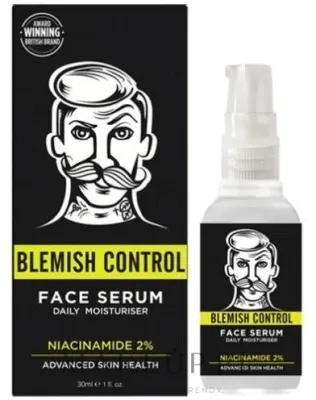 Сыворотка для лица BarberPro Blemish Control против несовершенств с ниацинамидом и центеллой 30 мл