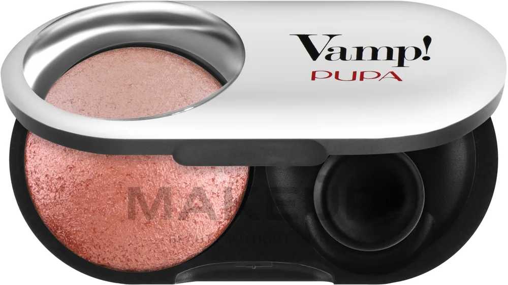 Тени для век Pupa Vamp! Eyeshadow блестящие, оттенок Spicy Wet and Dry