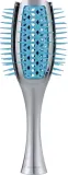 Щётка для укладки волос Janeke Vented Curvy Tulip Brush серебристо-бирюзовая — фото 1