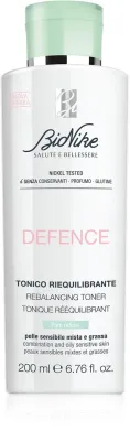 Ревитализирующий тоник для лица BioNike Defence Rebalancing Toner с гамамелисом и розовой водой, 200 мл