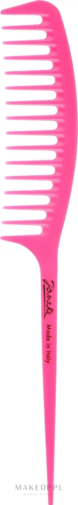 Расчёска для волос Janeke Fashion Supercomb с ручкой фуксия
