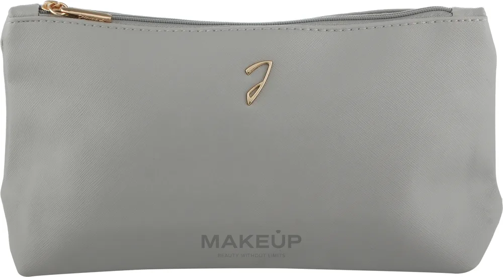 Косметичка Janeke Grey Pouch Medium серая средняя 25х13х7 см