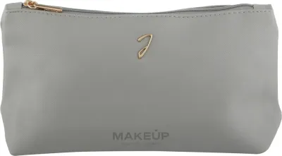 Косметичка Janeke Grey Pouch Medium серая средняя 25х13х7 см