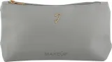 Косметичка Janeke Grey Pouch Medium серая средняя 25х13х7 см — фото 1
