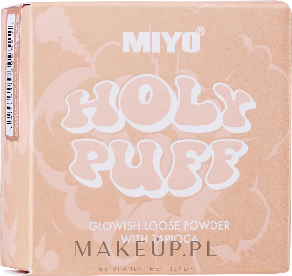 Рассыпчатая пудра Miyo Holy Puff Glowish с тапиокой сияющая, 6 г