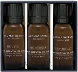 Набор эфирных масел Aromatherapy Associates Essential Oil Blends три композиции 3x10 мл — фото 3