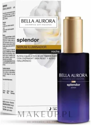 Сыворотка для лица Bella Aurora Splendor ночная осветляющая 30 мл