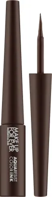 Подводка для глаз Make Up For Ever Aqua Resist Color Ink жидкая, водостойкая, 2 мл