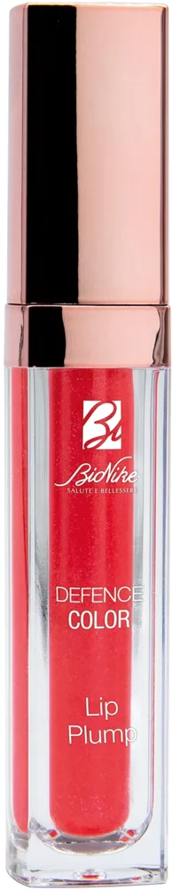 Блеск для губ BioNike Defence Color Lip Plump Volumising Gloss с эффектом объёма, гелевая нелипкая текстура, 6 мл, оттенок 006 - Rouge Framboise
