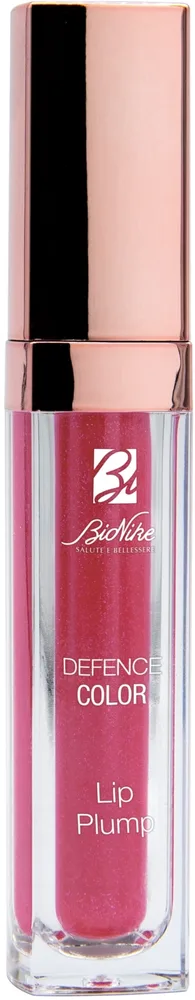 Блеск для губ BioNike Defence Color Lip Plump Volumising Gloss с эффектом объёма, гелевая нелипкая текстура, 6 мл, оттенок 005 - Mure