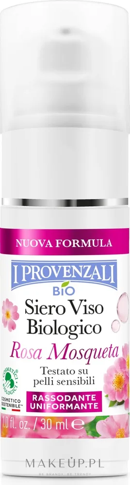 Антивозрастная сыворотка для лица I Provenzali Rosa Mosqueta с маслом шиповника 30 мл