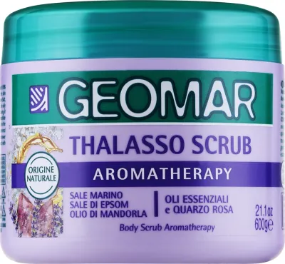 Скраб для тела Geomar Thalasso Scrub Anti-Fatigue против усталости ног, 600 г