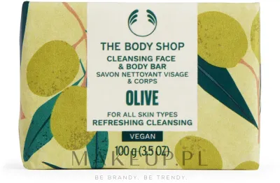 Мыло для лица и тела The Body Shop Olive Cleansing Face & Body Bar с оливой, 100 г