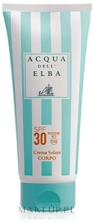 Крем для тела Acqua Dell'Elba Body Sun солнцезащитный SPF 30 с морскими компонентами 200 мл
