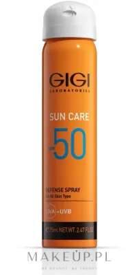 Спрей для тела Gigi Sun Care Defense SPF 50 солнцезащитный компактный 75 мл