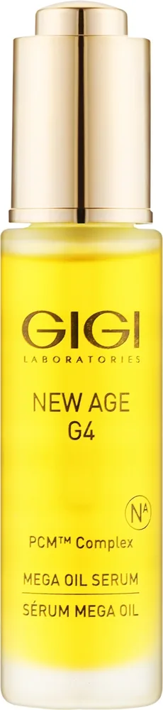 Масляная питательная сыворотка для лица Gigi New Age G4 Mega Oil с растительными маслами 30 мл