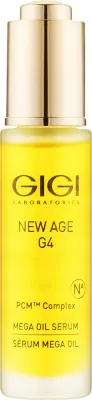Масляная питательная сыворотка для лица Gigi New Age G4 Mega Oil с растительными маслами 30 мл