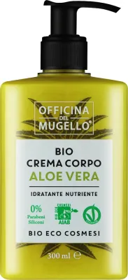 Крем для тела Officina Del Mugello Bio с алоэ вера увлажняющий 300 мл