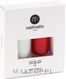 Набор Nailmatic Aqua Polish + Base лак для ногтей на водной основе 8 мл и база 8 мл, оттенок Airelle — фото 1