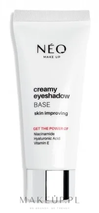 База под тени для век NEO Make Up Creamy Eyeshadow Base кремовая, светло-бежевая, 7 мл