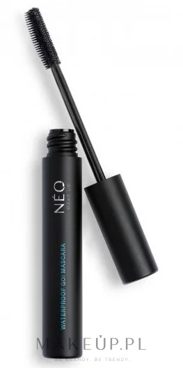 Тушь для ресниц NEO Make Up Waterproof Go! Mascara водостойкая, с силиконовой щёточкой, 9 мл