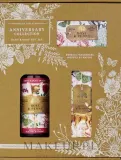 Набор The English Soap Company мыло крем и гель для рук и тела с розой и пионом 190 г+75+500 мл — фото 1