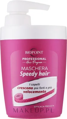 Маска для волос Biopoint Speedy Hair укрепляющая, для плотности, креатин, соевое масло, кукурузный протеин, 400 мл