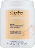 Oyster Cosmetics Oyster Cosmetics Sublime Fruit Citrus Extract Mask - Маска для волос Oyster Sublime Fruit с экстрактом цитрусов, гиалуронат натрия, масло лимона, для пористых волос, 1000 мл — фото 1