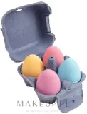 Набор бомбочек для ванны Nailmatic Kids Cluck Cluck в форме яиц 4 шт по 60 г — фото 2