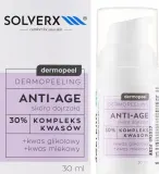 Solverx Dermopeel Peeling Anti-Age кислотный дермопилинг 30% для зрелой и требующей омоложения кожи 30 мл — фото 2