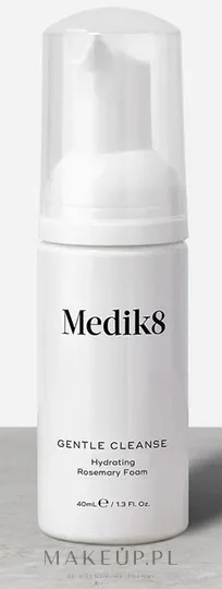 Medik8 Gentle Cleanse увлажняющая пенка для умывания с розмарином и глицерином без сульфатов 40 мл