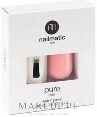 Набор Nailmatic Pure Color база и топ 2 в 1 8 мл и лак для ногтей 8 мл, оттенок Billie - Soft Pink