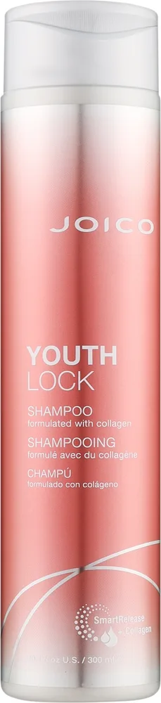 Шампунь Joico YouthLock с коллагеном, кератином, маслами бурити и шиповника, 1000 мл, США