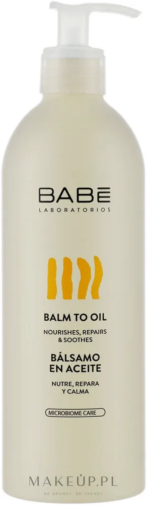 Бальзам-масло для тела Babe Laboratorios Balm To Oil эмолент для сухой кожи