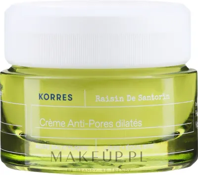 Крем-гель для лица Korres Santorini Grape матирующий для пор 40 мл