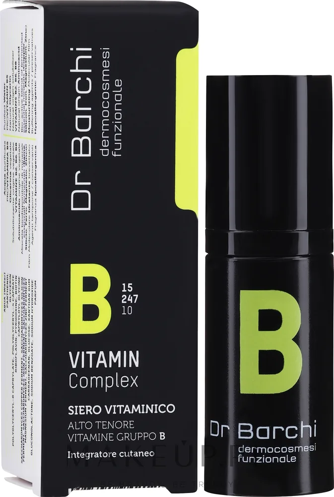 Dr Barchi Dr. Barchi Complex Vitamin B (Vitamin Serum) - Витаминная сыворотка для лица Dr. Barchi Complex Vitamin B с пантенолом и минералами