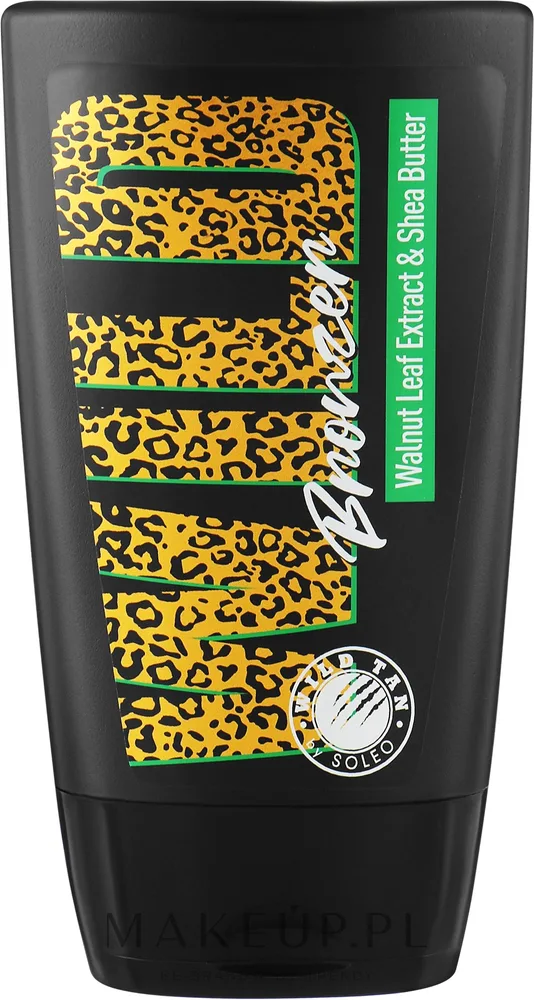 Молочко для тела Wild Tan Bronzer для загара в солярии с экстрактом ореха и маслом ши 125 мл