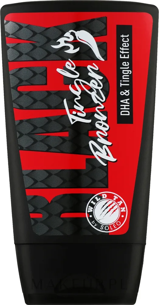 Крем для тела Wild Tan Black Tingle Bronzer для загара в солярии с эффектом тингл 125 мл