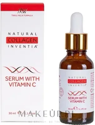 Осветляющая сыворотка для лица Natural Collagen Inventia с витамином C и коллагеном 30 мл